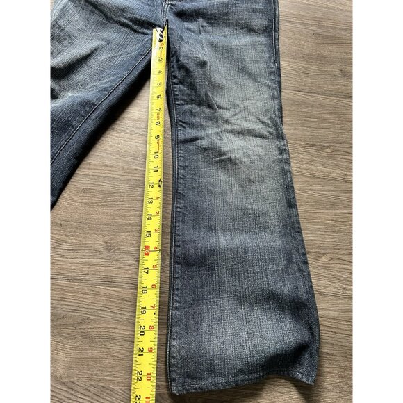 Rock & Republic Girls Size 12 Jeans Youth Blue dark Wash Denim Button Fly - Picture 8 of 9